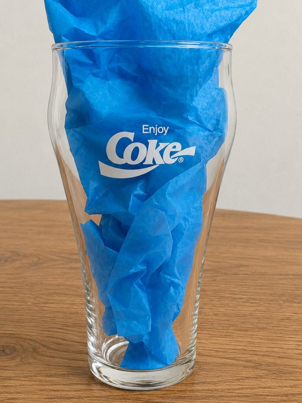 Coca-Cola Tapered Pint Glass | Coke Logo Drinking Glass Collectible
